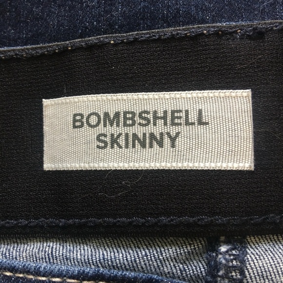 Torrid Blue Bombshell Skinny Jeans Sleek Fit - Picture 3 of 12